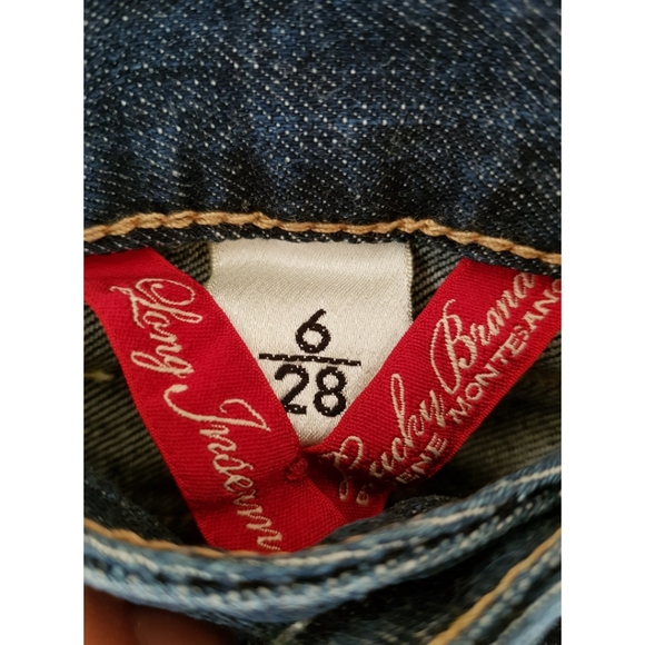 Lucky Brand Bootcut Jeans Long Inseam Size 28 - Picture 4 of 16